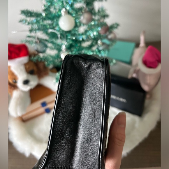 Chanel Camellia Embossed Wallet on Chain WOC Black - Picture 5 of 11